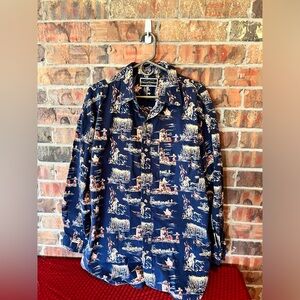 Field & Stream Hunting Long Sleeve Button Up Shirt Men’s Size:XL 100% cotton